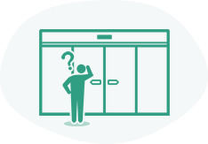 手動では開く(閉まる)が自動では動かない